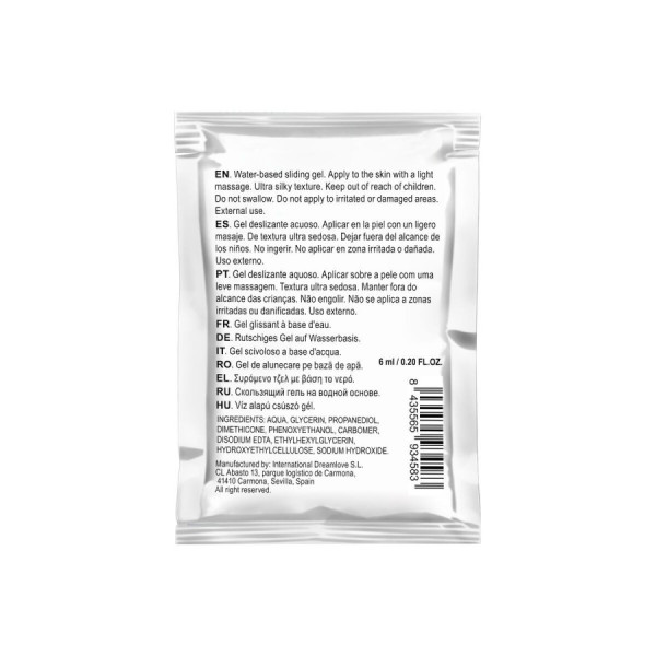 Dosette gel à base d'eau, dilatation anal 6 ML 